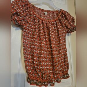 Max Studio puff Sleeve top
